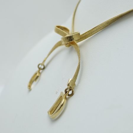  Christian Dior クリスチャンディオール チョーカー　ネックレス ゴールド 一部地域を除き送料無料