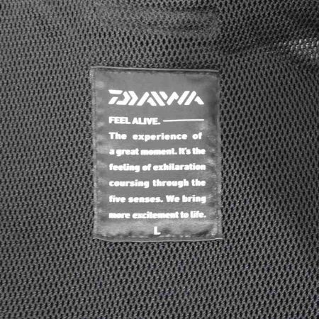  DAIWA ダイワ フィッシングベスト　Lサイズ DW-2002 ブラック 一部地域を除き送料無料