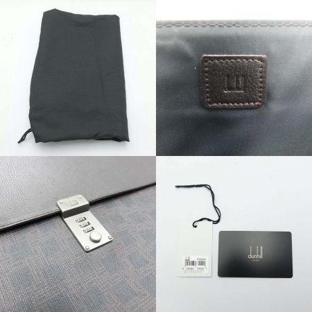  dunhill ダンヒル ビジネスバッグ ブラウン系 一部地域を除き送料無料