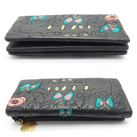  tsumori chisato ツモリチサト 長財布　蝶柄 ブラック 送料無料