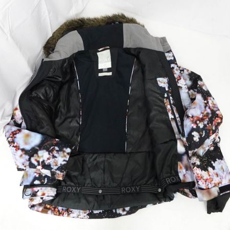  ROXY ロキシ MIKA NINAGAWA　スキーウエアセット　 ホワイト×ブラック 【一部地域を除き送料無料】