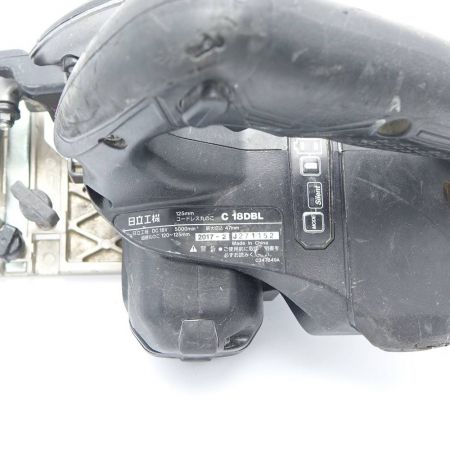  HITACHI 日立 125ｍｍ　コードレス丸のこ C18DBL 一部地域を除き送料無料