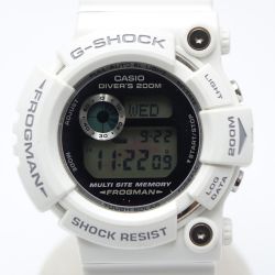 ◆◆ CASIO カシオ 腕時計　G-SHOCK フロッグマン GW-206K ホワイト Bランク