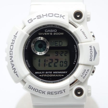  CASIO カシオ 腕時計　G-SHOCK フロッグマン GW-206K ホワイト