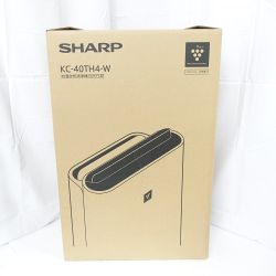 ◆◆ SHARP シャープ 加湿空気清浄機　2021年製 KC-40TH4-W ホワイト系 一部地域を除き送料無料 Sランク