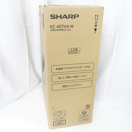  SHARP シャープ 加湿空気清浄機　2021年製 KC-40TH4-W ホワイト系 一部地域を除き送料無料