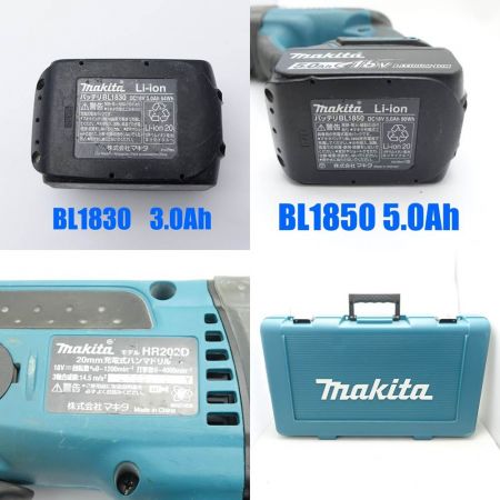 MAKITA マキタ 充電式ハンマドリル HR202D 一部地域を除き送料無料