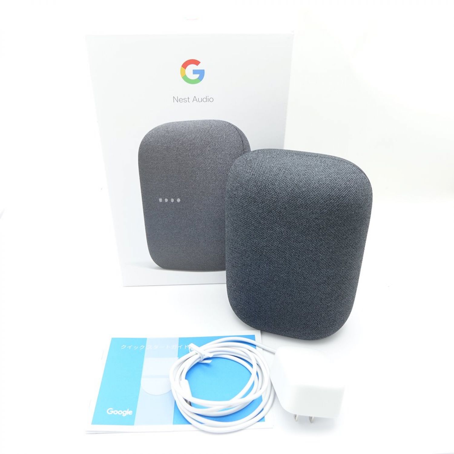 中古】 Google グーグル Nest Audio スマートスピーカー GA01586-JP 一
