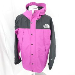 ◆◆ THE NORTH FACE ザノースフェイス マウンテン ライト ジャケット ゴアテックス NP11834 バイオレット x 黒 Aランク