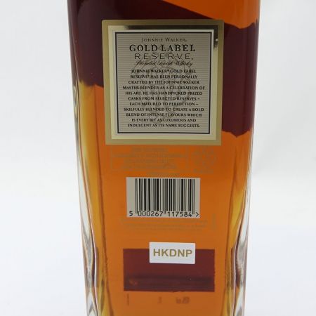  Johnnie Walker ジョニーウォーカー GOLD LABEL RESERVE 40度　1000ml  未開栓