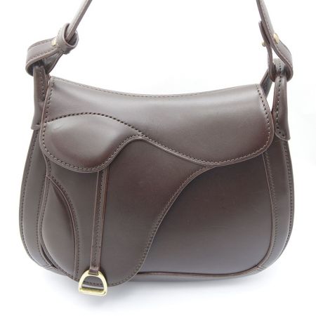  ITAGAKI 鞍ショルダー　バッグ ブラウン 一部地域を除き送料無料