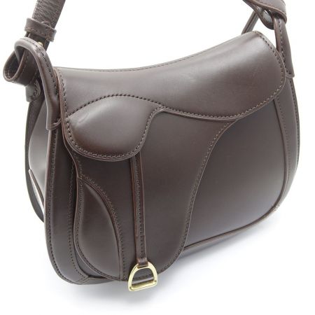  ITAGAKI 鞍ショルダー　バッグ ブラウン 一部地域を除き送料無料