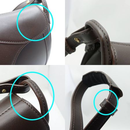  ITAGAKI 鞍ショルダー　バッグ ブラウン 一部地域を除き送料無料