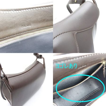  ITAGAKI 鞍ショルダー　バッグ ブラウン 一部地域を除き送料無料