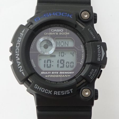  CASIO カシオ G-SHOCK 25周年限定モデル FROGMAN フロッグマン GW-225C ブラック 一部地域を除き送料無料