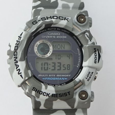 中古】 CASIO カシオ G-SHOCK ブラジリアンフロッグマン GW-200CF 一部