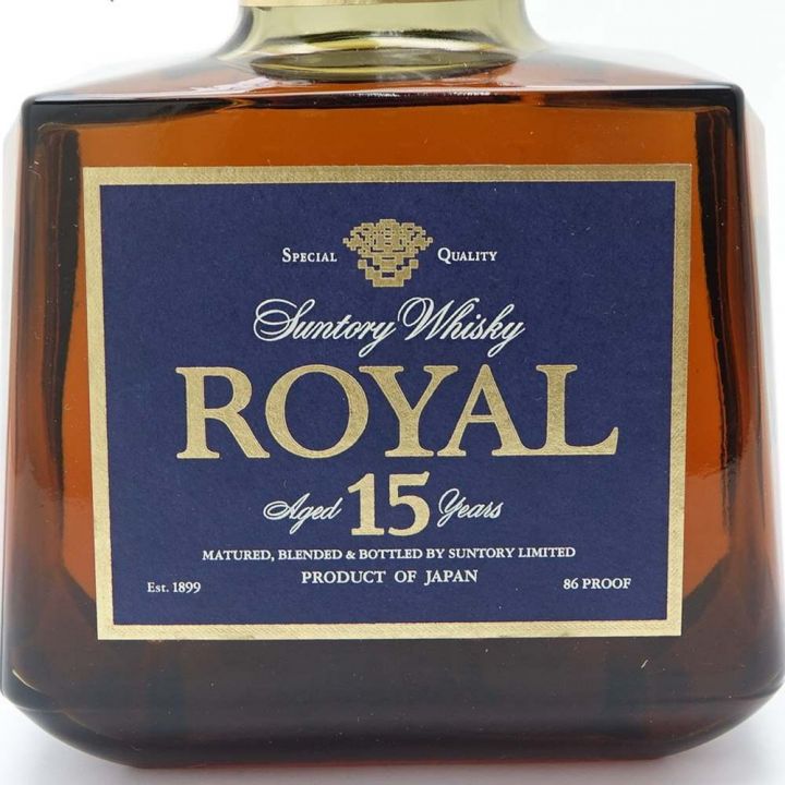 北海道内限定発送】 ROYAL サントリーローヤル ROYAL プレミアム15年 700ml 箱付 【送料無料】  未開栓｜中古｜なんでもリサイクルビッグバン