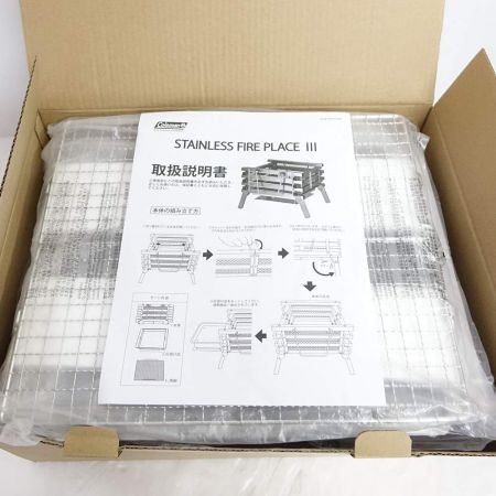  Coleman コールマン 焚火台　ステンレスファイアープレイス3 2000023233