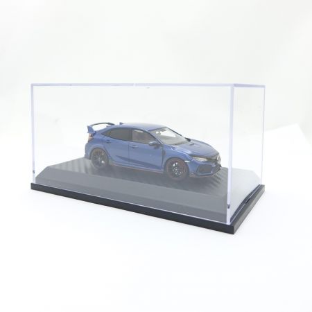  ホンダコムテック  CIVIC-TYPE R　1/43　ディスプレイモデル ブルー系 一部地域を除き送料無料