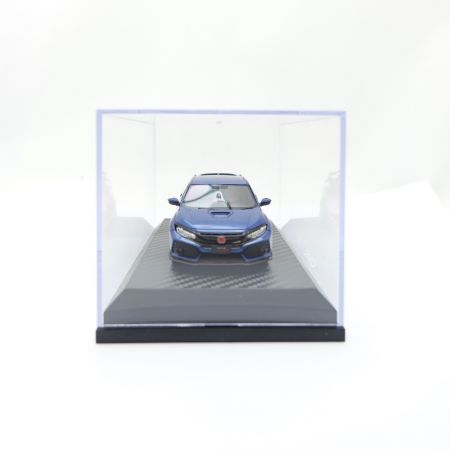  ホンダコムテック  CIVIC-TYPE R　1/43　ディスプレイモデル ブルー系 一部地域を除き送料無料