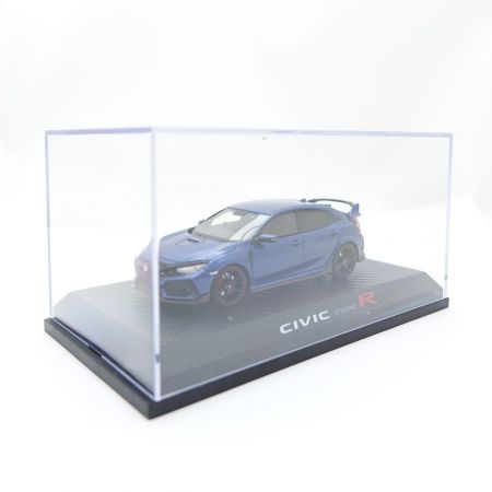  ホンダコムテック  CIVIC-TYPE R　1/43　ディスプレイモデル ブルー系 一部地域を除き送料無料
