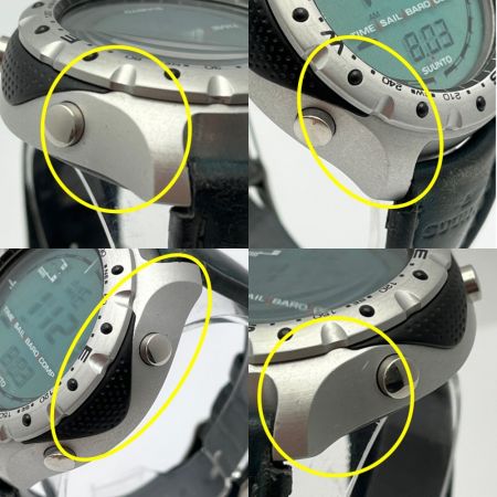  SUUNTO スント デジタルウォッチ　クオーツ　ベルト傷みあり 120036