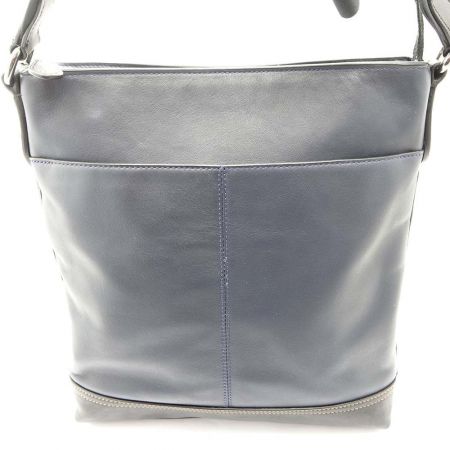  COACH コーチ グラハム フラット クロスボディー ショルダーバッグ F72514 ネイビー