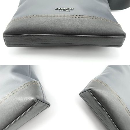  COACH コーチ グラハム フラット クロスボディー ショルダーバッグ F72514 ネイビー