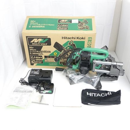 【中古】 HiKOKI ハイコーキ 36v165mmコードレス卓上スライド丸