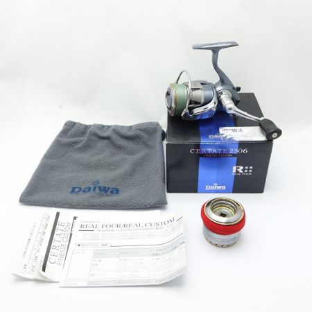  DAIWA ダイワ スピニングリール 別スプール付 CERTATE 2506 【一部地域を除き送料無料】