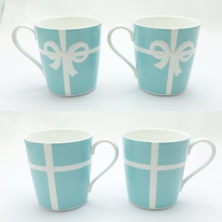  Tiffany & Co. ティファニー ボーンチャイナ 2Pセット 箱付 一部地域を除き送料無料
