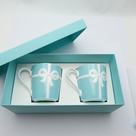  Tiffany & Co. ティファニー ボーンチャイナ 2Pセット 箱付 一部地域を除き送料無料