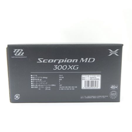  SHIMANO シマノ ベイトリール  SCORPION MD 300XG 【一部地域を除き送料無料】