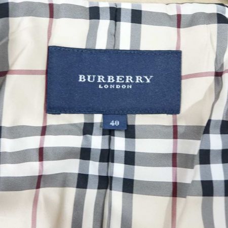  BURBERRY LONDON バーバリーロンドン コート　秋物　40サイズ ベージュ