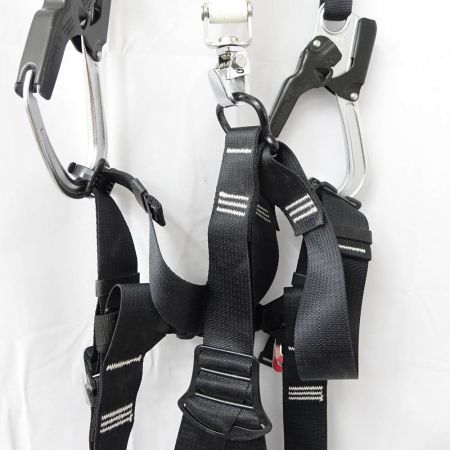  tanizawa タニザワ　フルハーネス型　110㎏　 ブラック 一部地域を除き送料無料