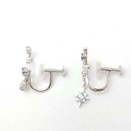  STAR JEWERLY イヤリング　K10WG 1.8g 星座CONSTELLATION 2JE0080 【一部地域を除き送料無料】