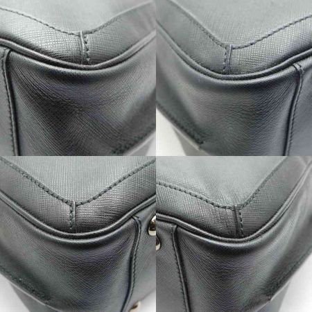  Ferragamo フェラガモ ダブルガンチーニ　ミニボストン　ハンドバッグ DH-21 B102 ブラック