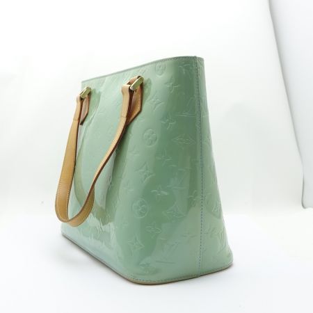  LOUIS VUITTON ルイヴィトン ヴェルニ　ヒューストン　ハンドバッグ M91303 ペパーミント 一部地域を除き送料無料