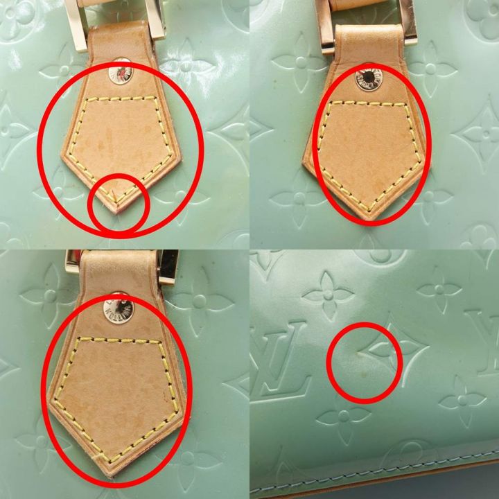 LOUIS VUITTON ルイヴィトン ヴェルニ ヒューストン ハンドバッグ  