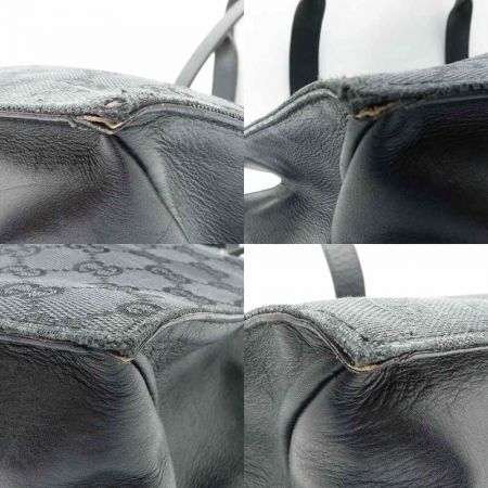  GUCCI グッチ ハンドバッグ　チャック破損あり 0021053 ブラック 一部地域を除き送料無料