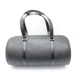 ◆◆ LOUIS VUITTON ルイヴィトン ハンドバッグ エピ スフロ 布袋付 M52222 ブラック Aランク