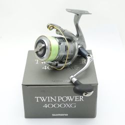 ◆◆ SHIMANO シマノ 11 TWINPOWER 4000XG 替えスプール付 11 TWINPOWER 4000XG 一部地域を除き送料無料 Bランク
