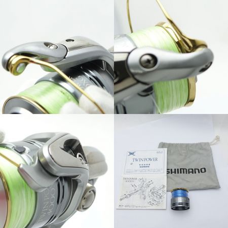  SHIMANO シマノ 11 TWINPOWER 4000XG 替えスプール付 11 TWINPOWER 4000XG 一部地域を除き送料無料