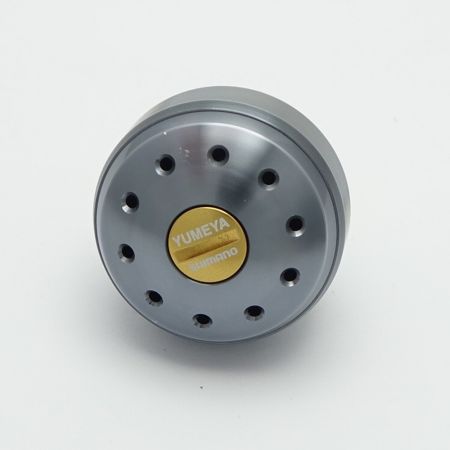  YUMEYA アルミラウンド型パワーハンドルノブ　グレーM ノブTYPE　A