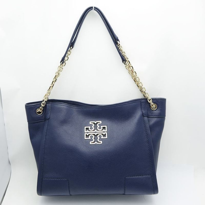 中古】 TORY BURCH トリーバーチ チェーンバッグ ブリテンカーフ