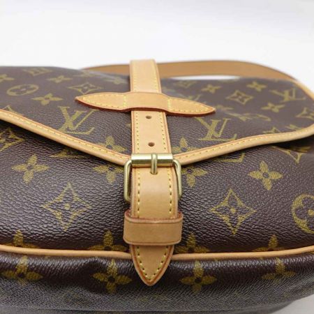  LOUIS VUITTON ルイヴィトン モノグラム ソミュール30 布袋付 M42256 一部地域を除き送料無料