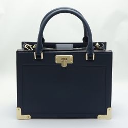 ◆◆ MICHAEL KORS マイケルコース 2WAYバッグ 35S9GYKS6L ネイビー Aランク