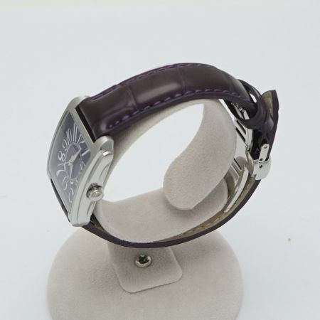  saint honore クオーツ腕時計　パープル DN  一部地域を除き送料無料