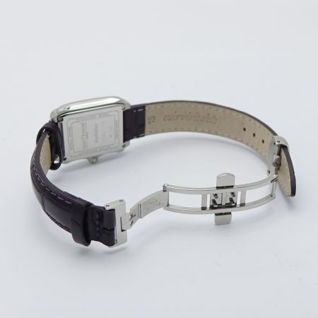  saint honore クオーツ腕時計　パープル DN  一部地域を除き送料無料