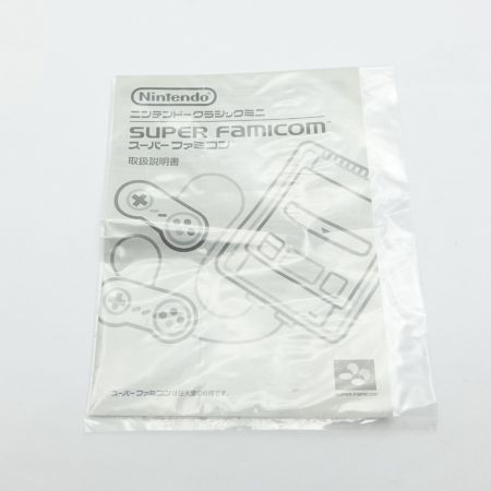  Nintendo ニンテンドークラシックミニ　スーパーファミコン　欠品あり 一部地域を除き送料無料